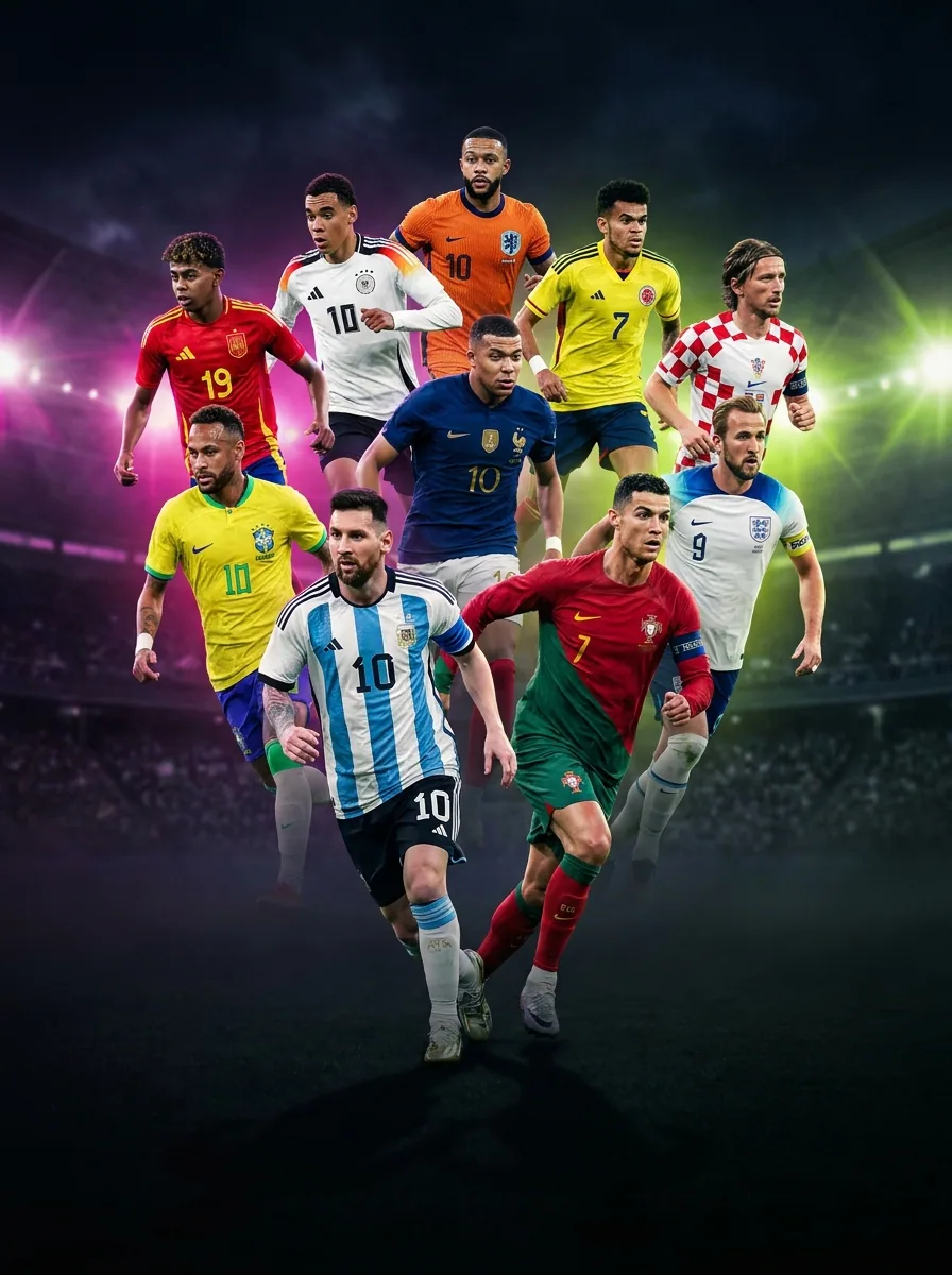 Las 10 estrellas del Mundial